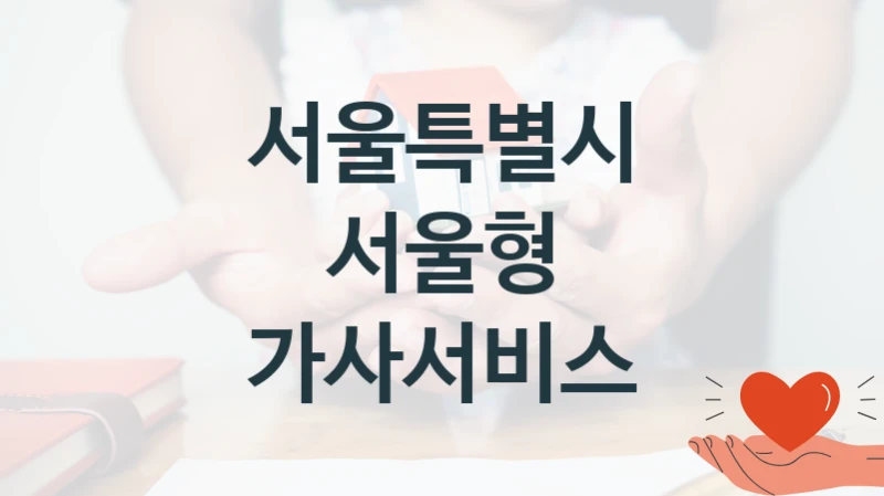 서울특별시
서울형 가사서비스