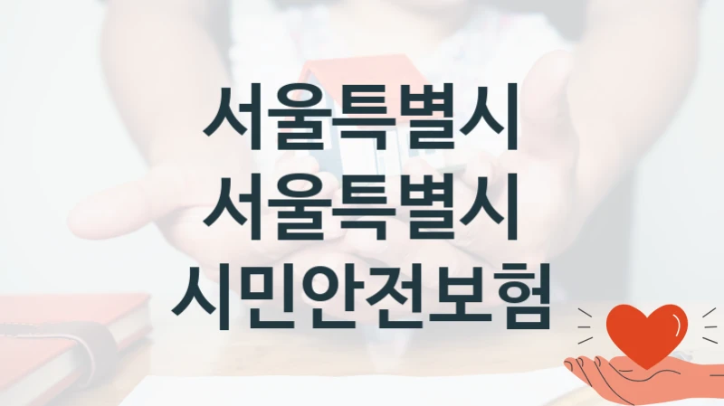서울특별시
서울특별시 시민안전보험